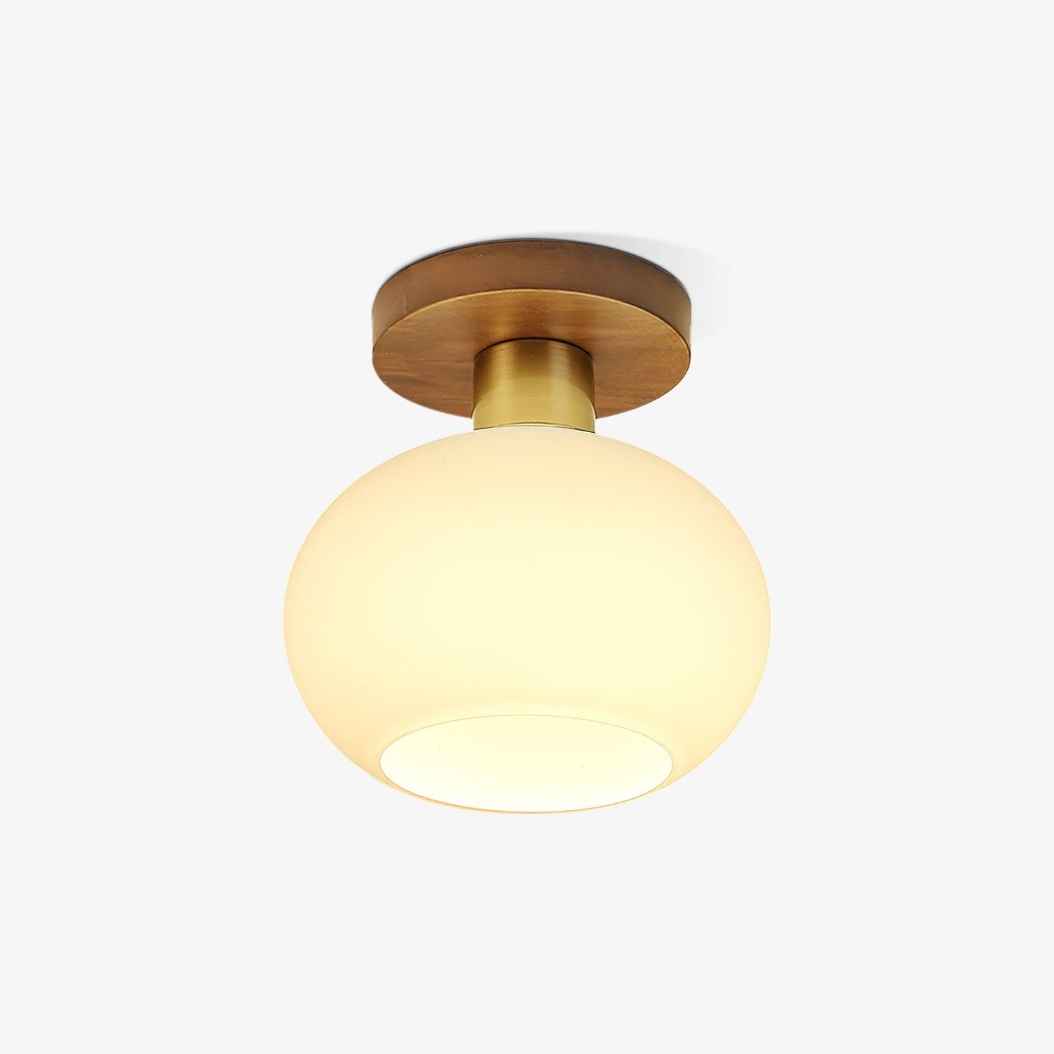 White Shell Ceiling Lamp - Blowlighting