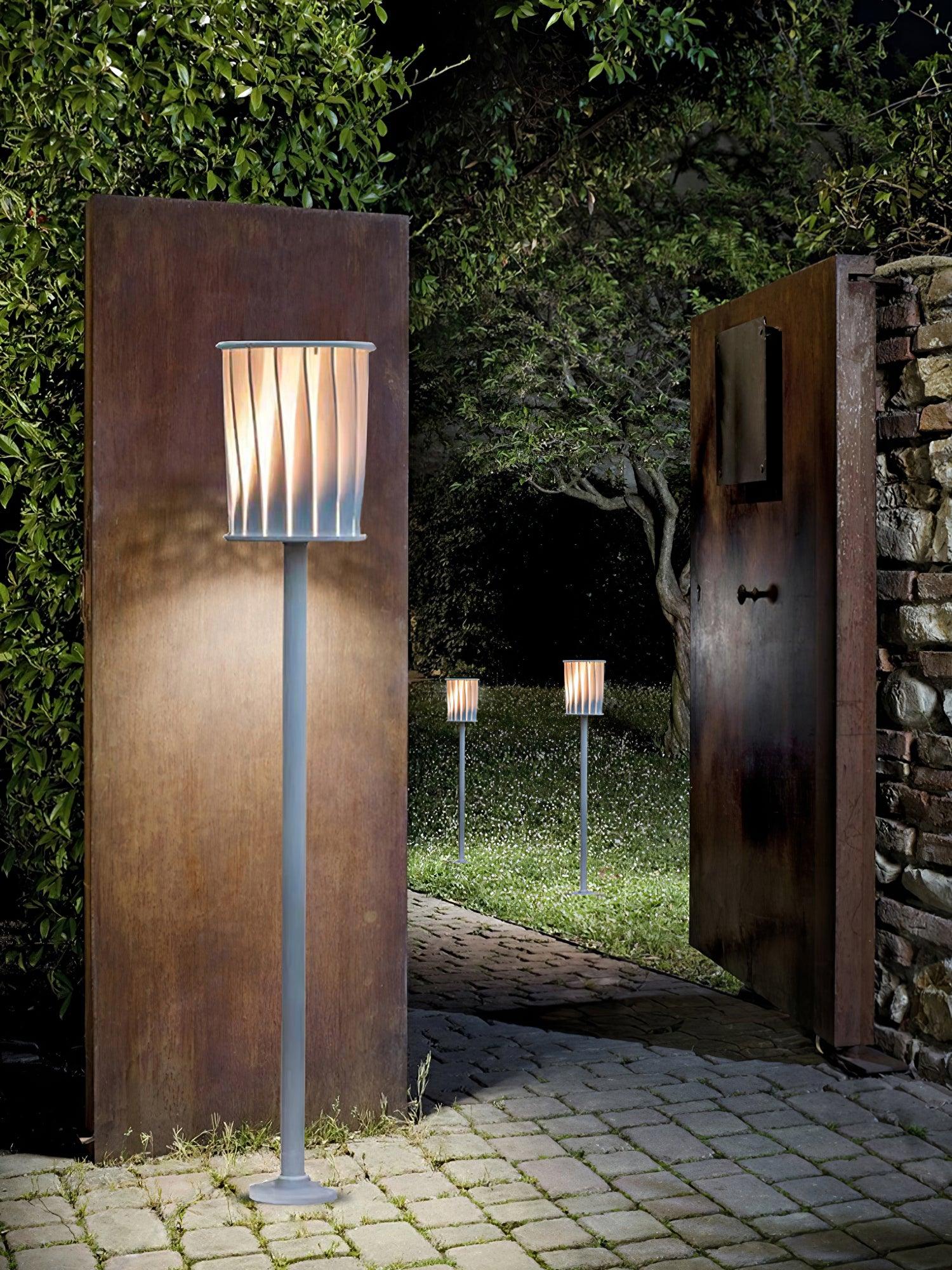 Flare Modern Aluminum Outdoor Light - Blowlighting
