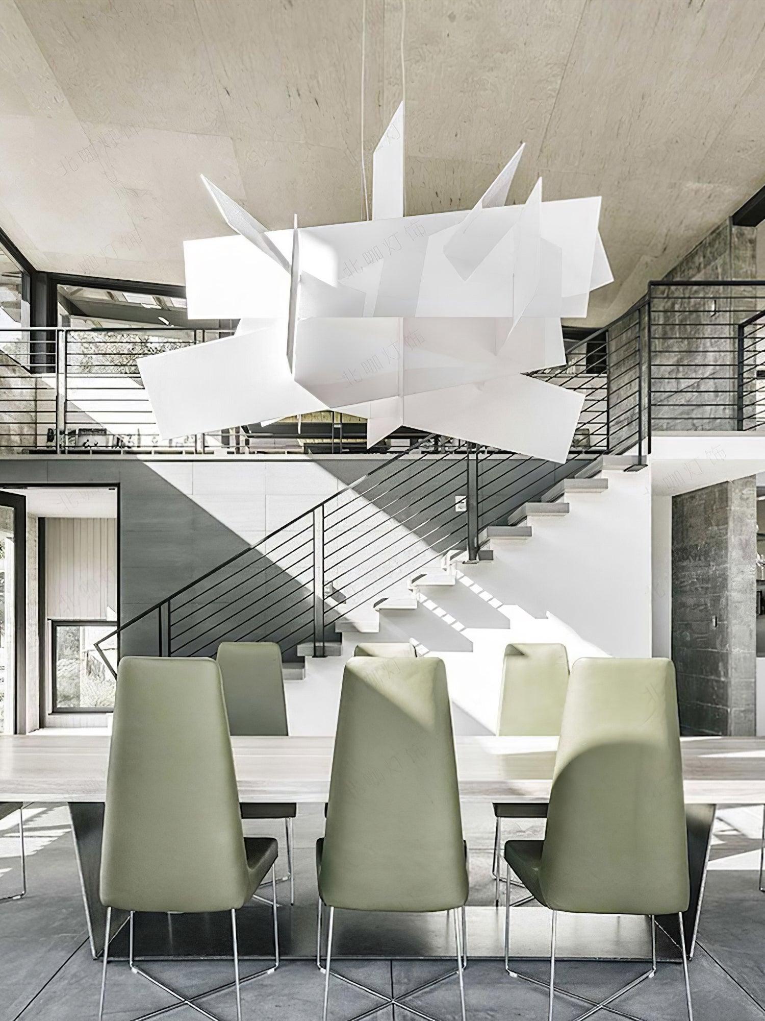 Origami White Pendant Light - Letslighting