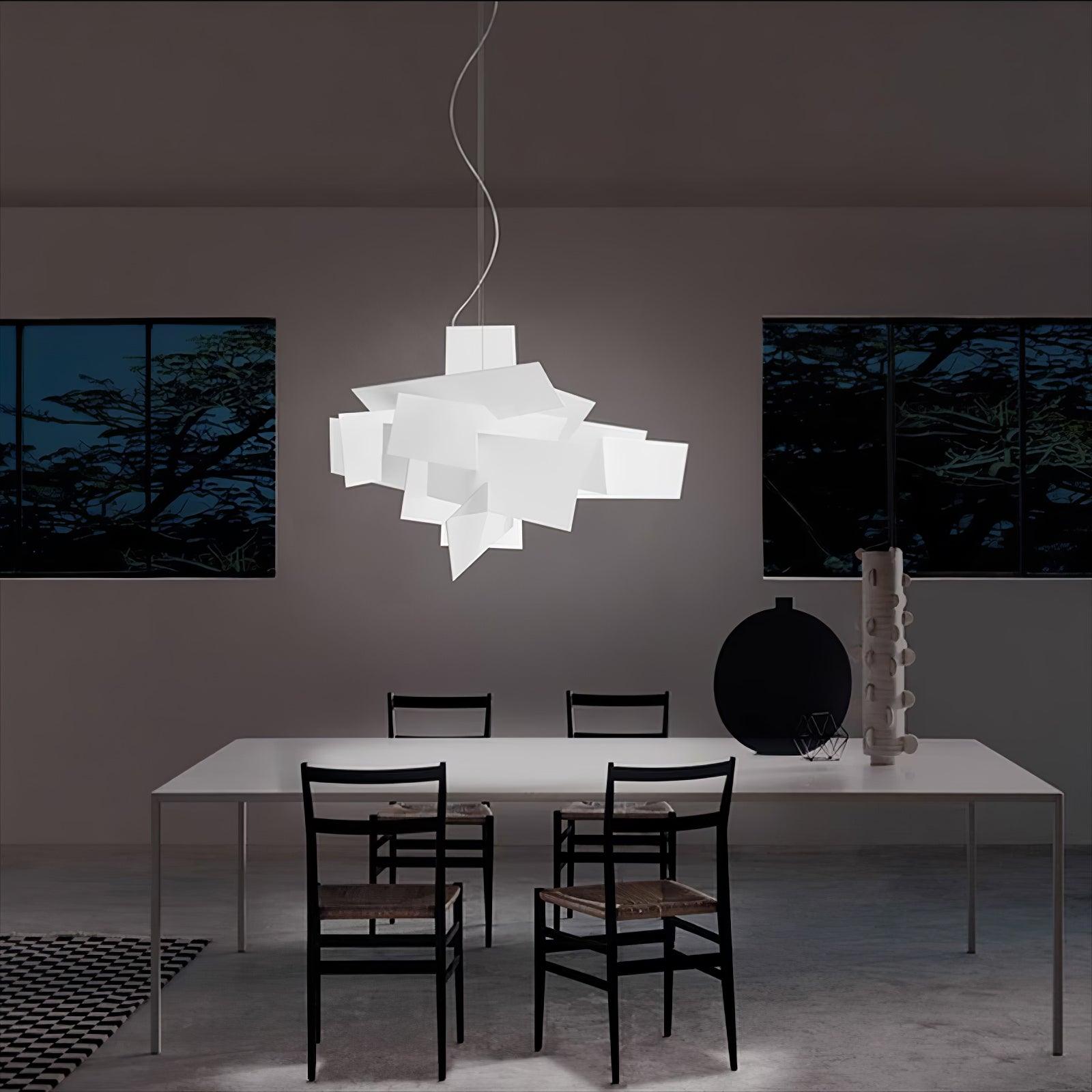 Origami White Pendant Light - Letslighting
