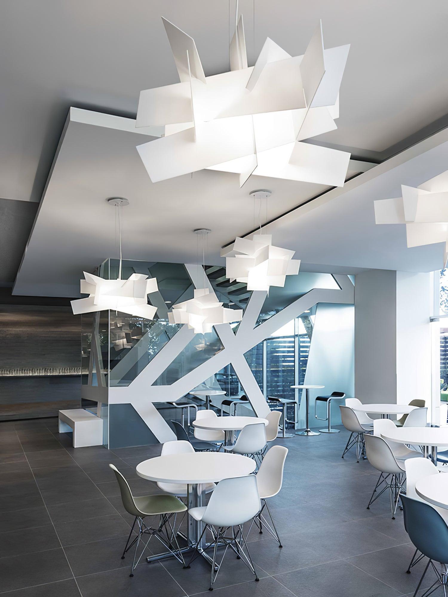 Origami White Pendant Light - Letslighting
