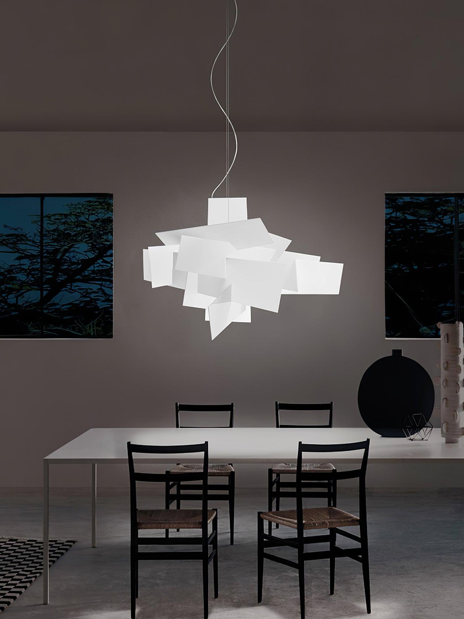 Origami White Pendant Light - Letslighting