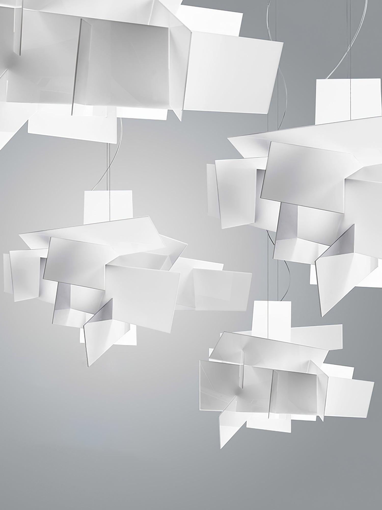 Origami White Pendant Light - Letslighting