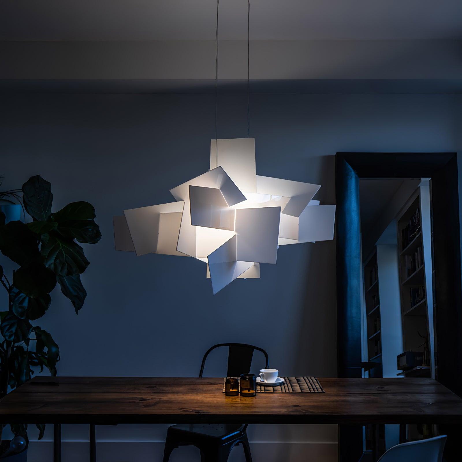 Origami White Pendant Light - Letslighting