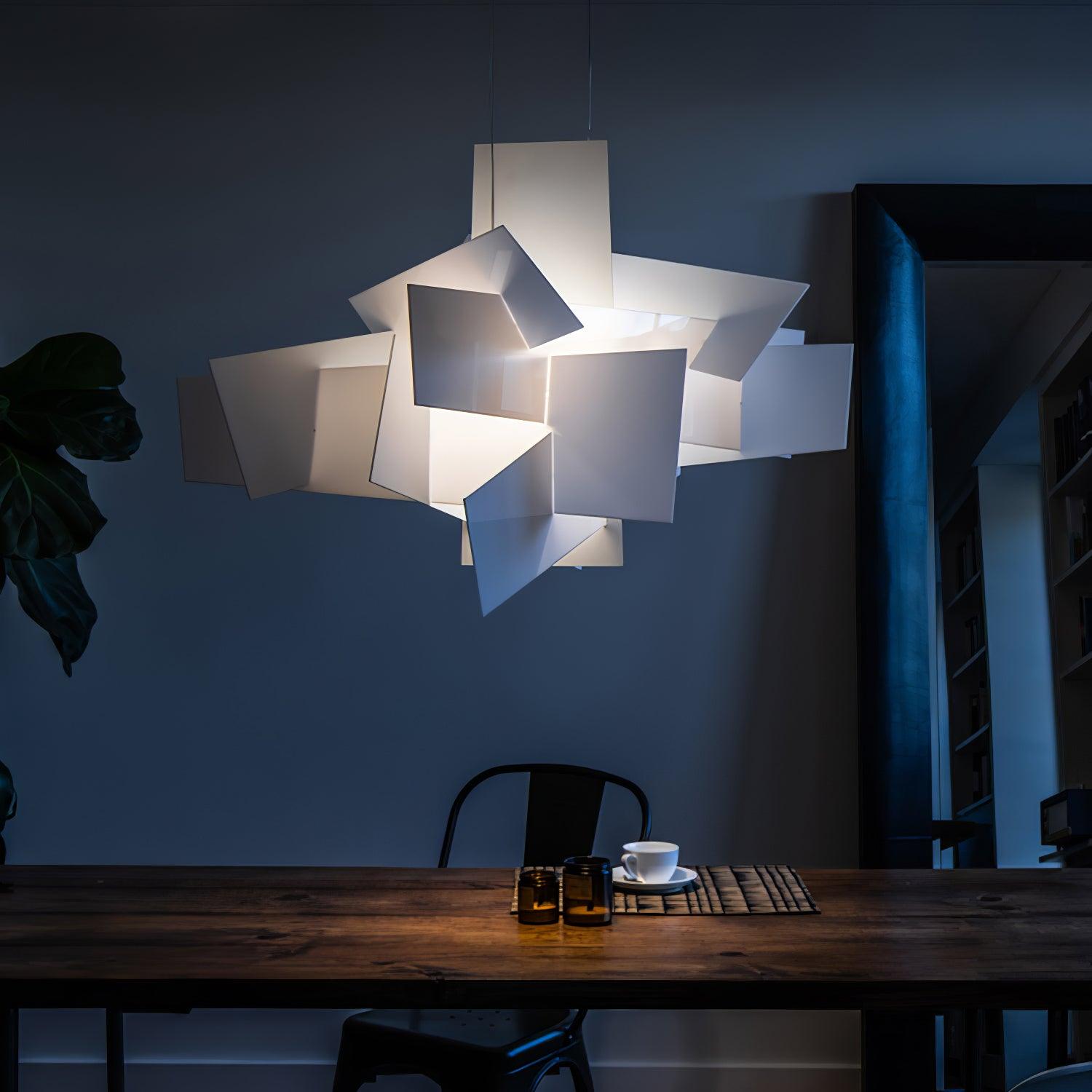 Origami White Pendant Light - Letslighting