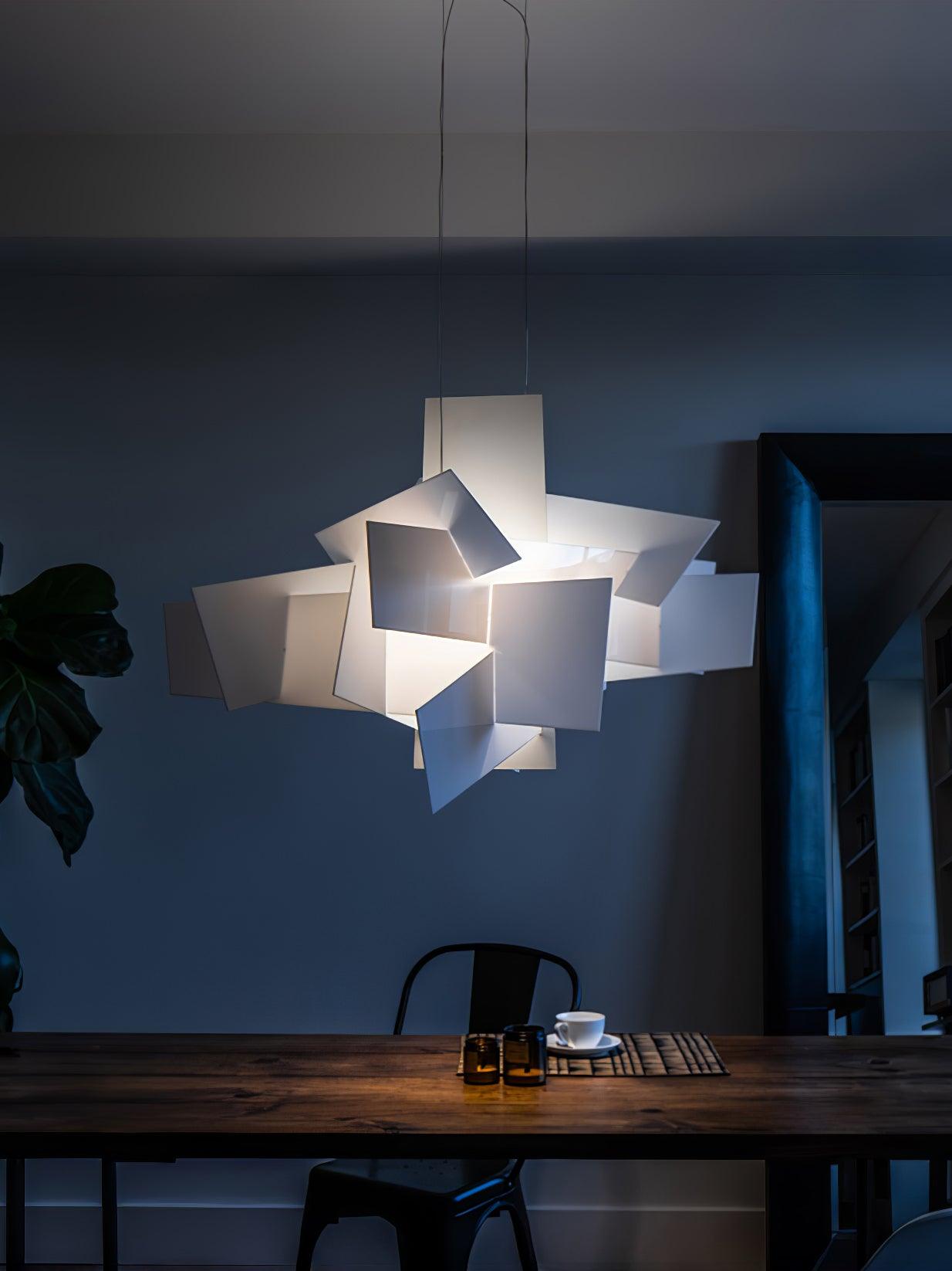 Origami White Pendant Light - Letslighting