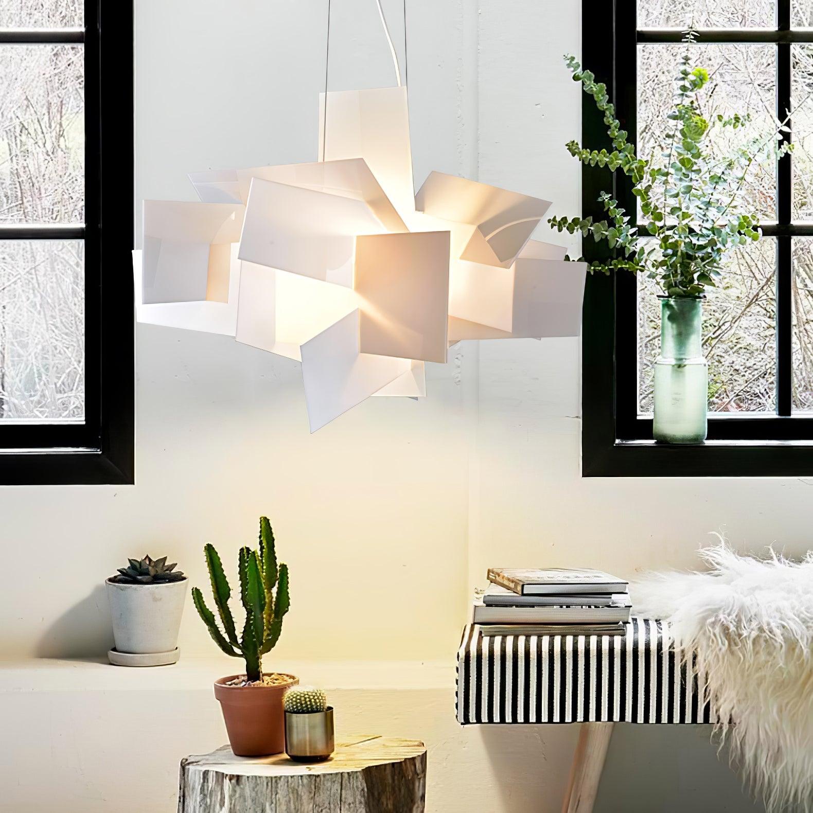 Origami White Pendant Light - Letslighting