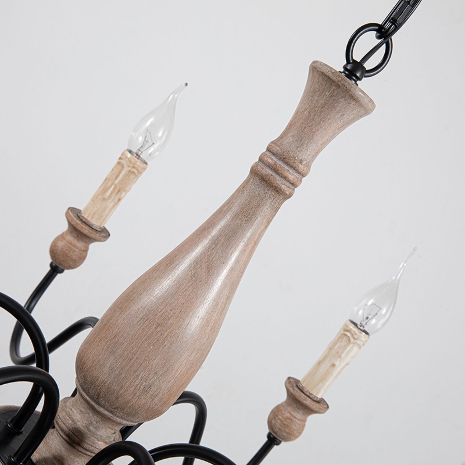 Aurora Chandelier Farmhouse Rustic - Blowlighting