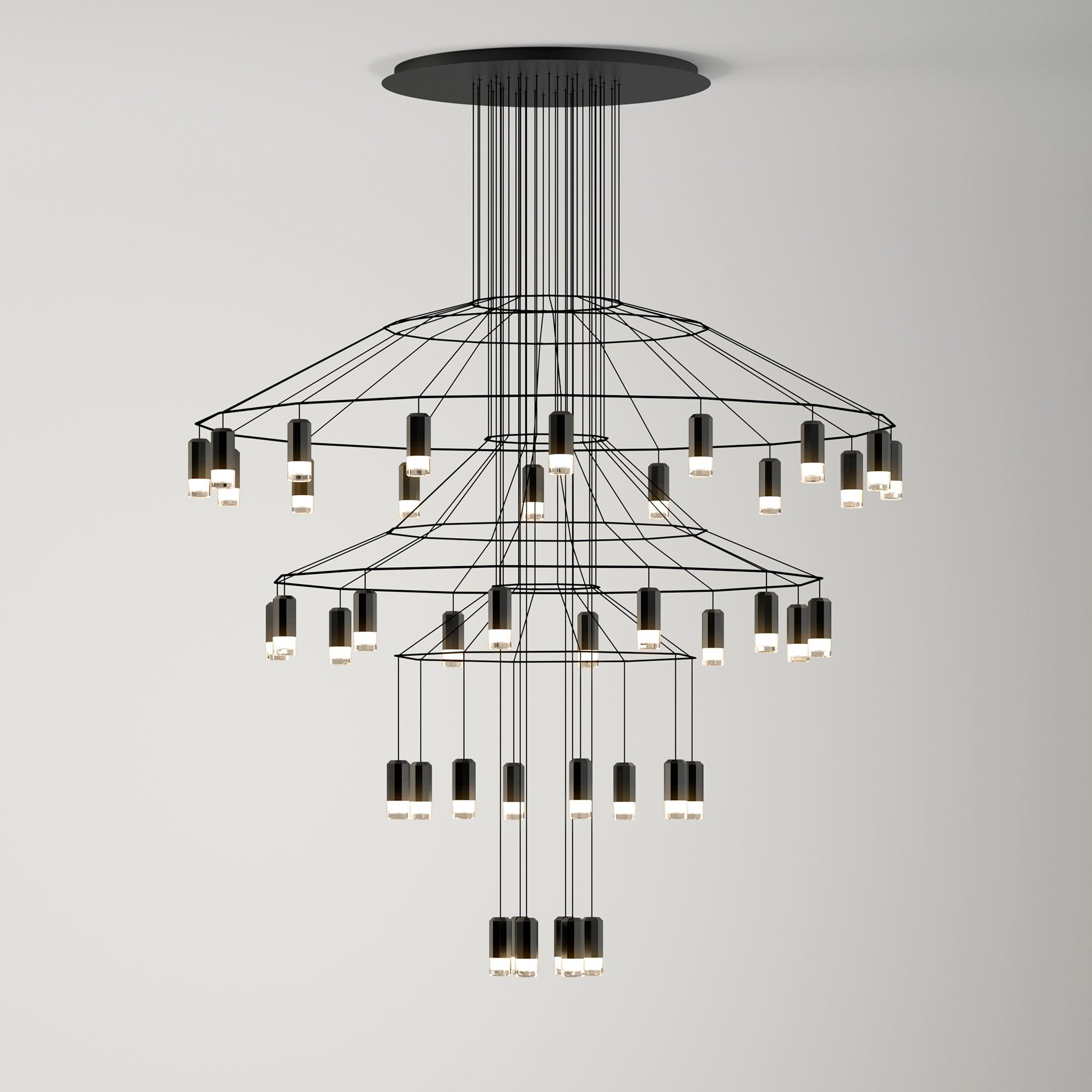 Lines Chandelier - Blowlighting