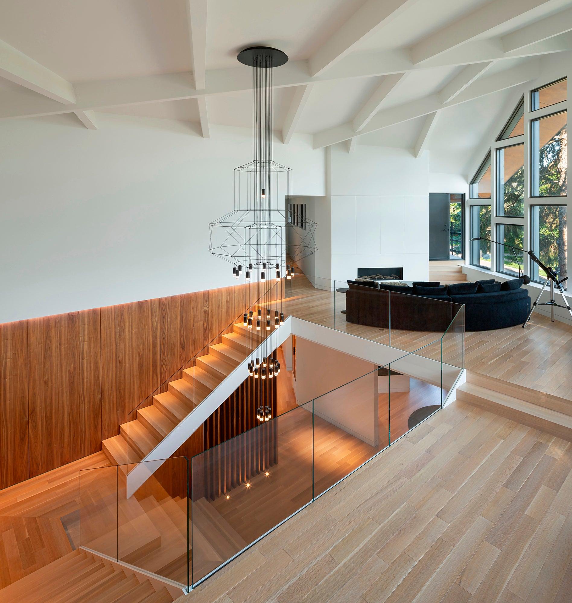 Lines Chandelier - Blowlighting