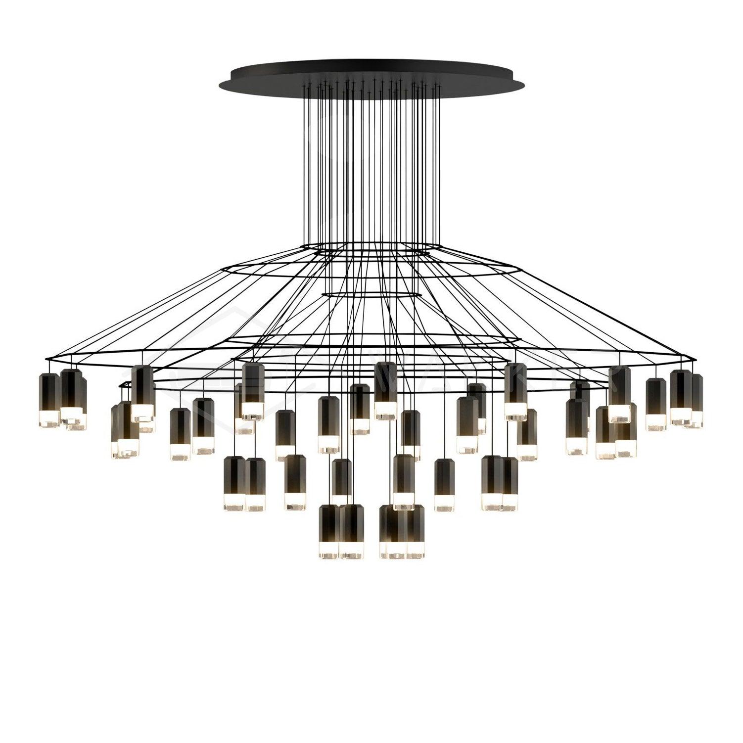 Lines Chandelier - Blowlighting