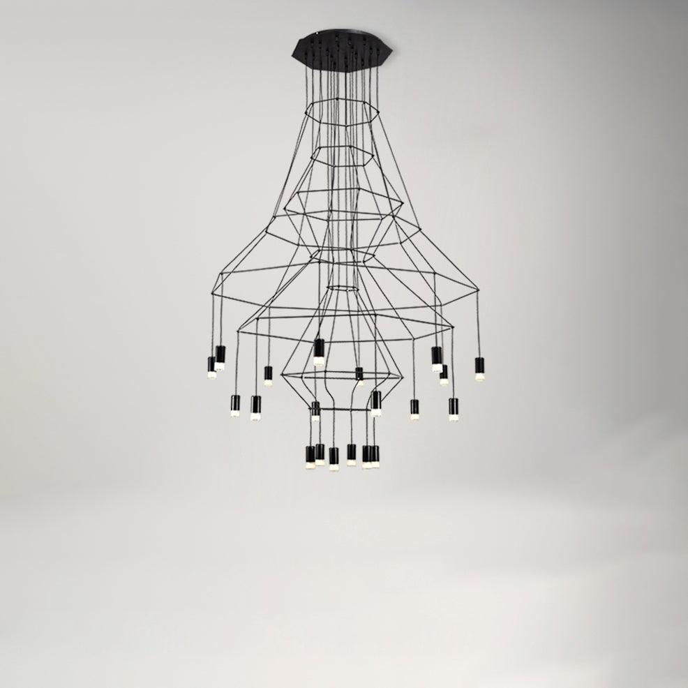 Lines Chandelier - Blowlighting