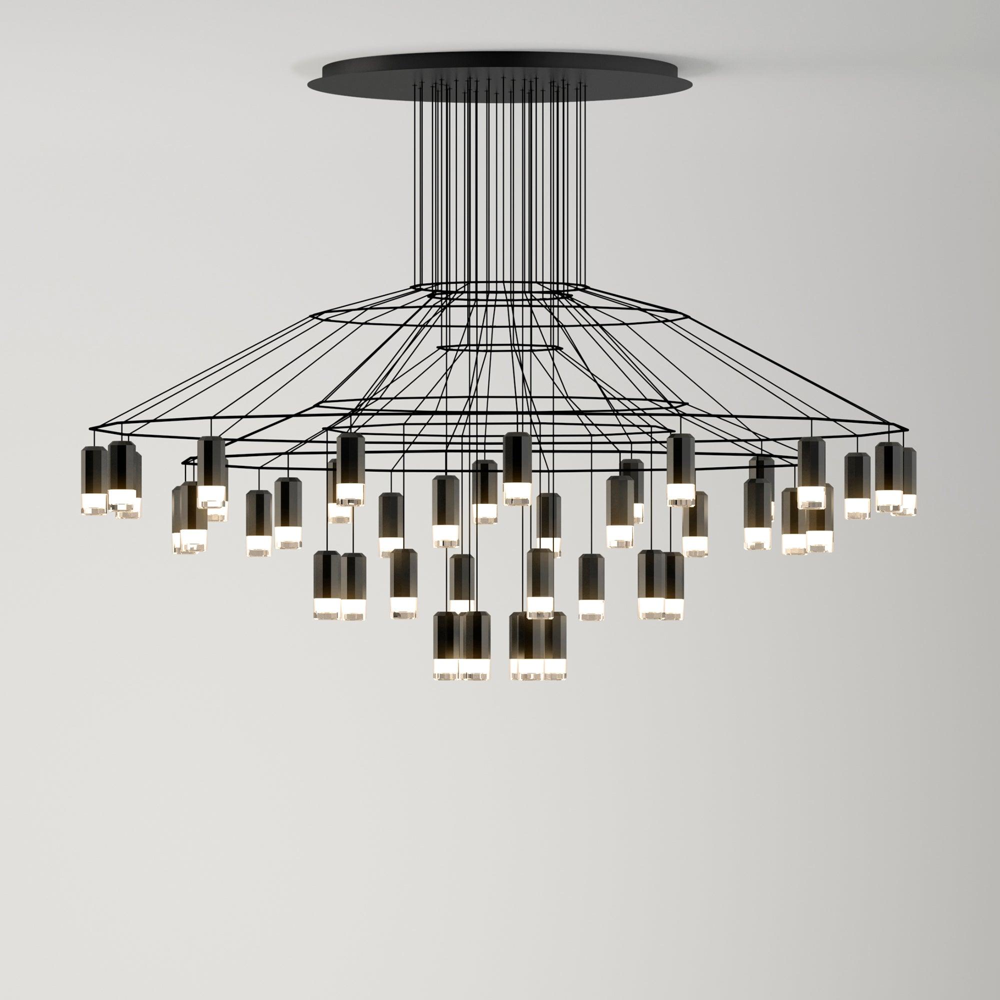 Lines Chandelier - Blowlighting