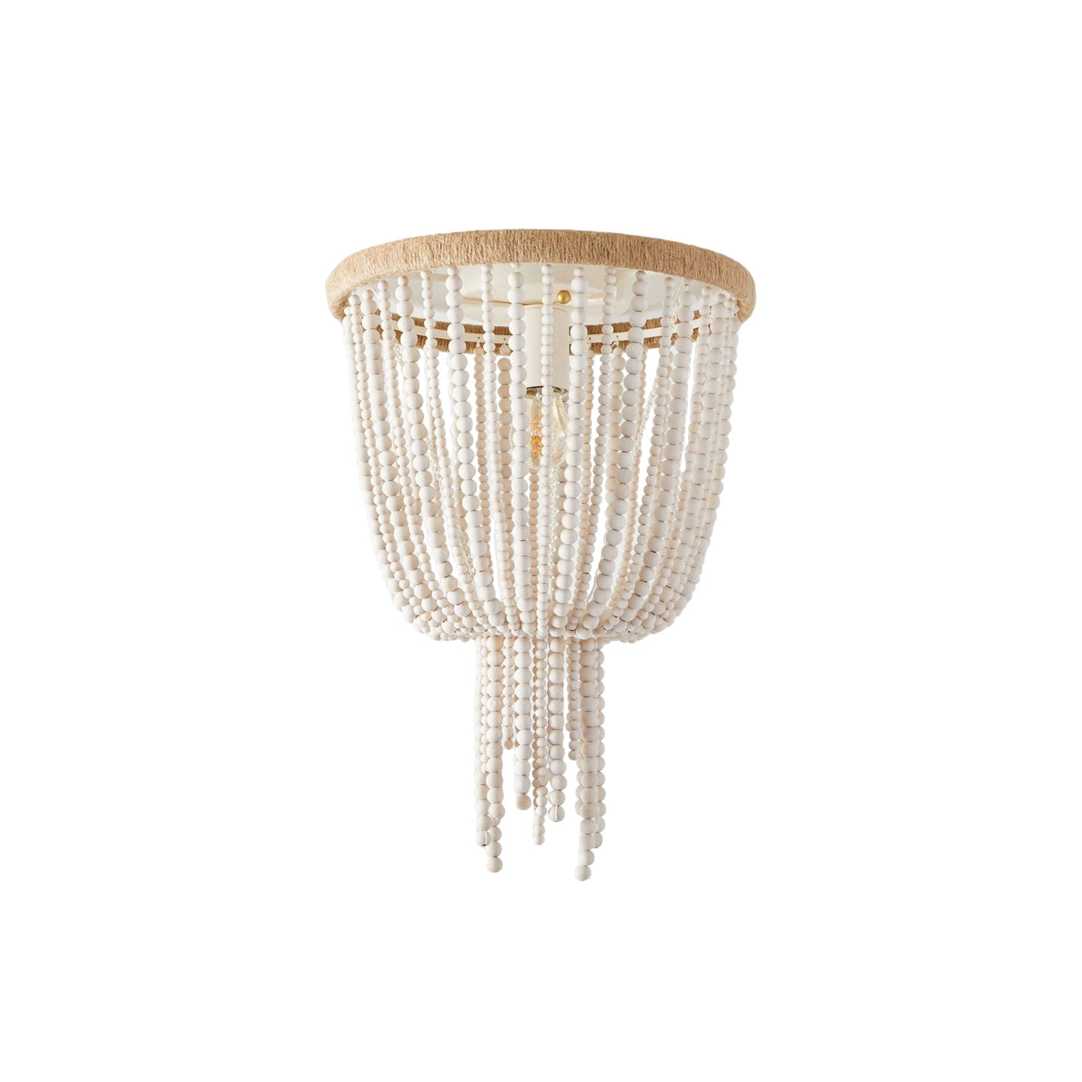 Ildvuvyn Modern Beaded Metal Rope Ceiling Lamp - Lamp Copper