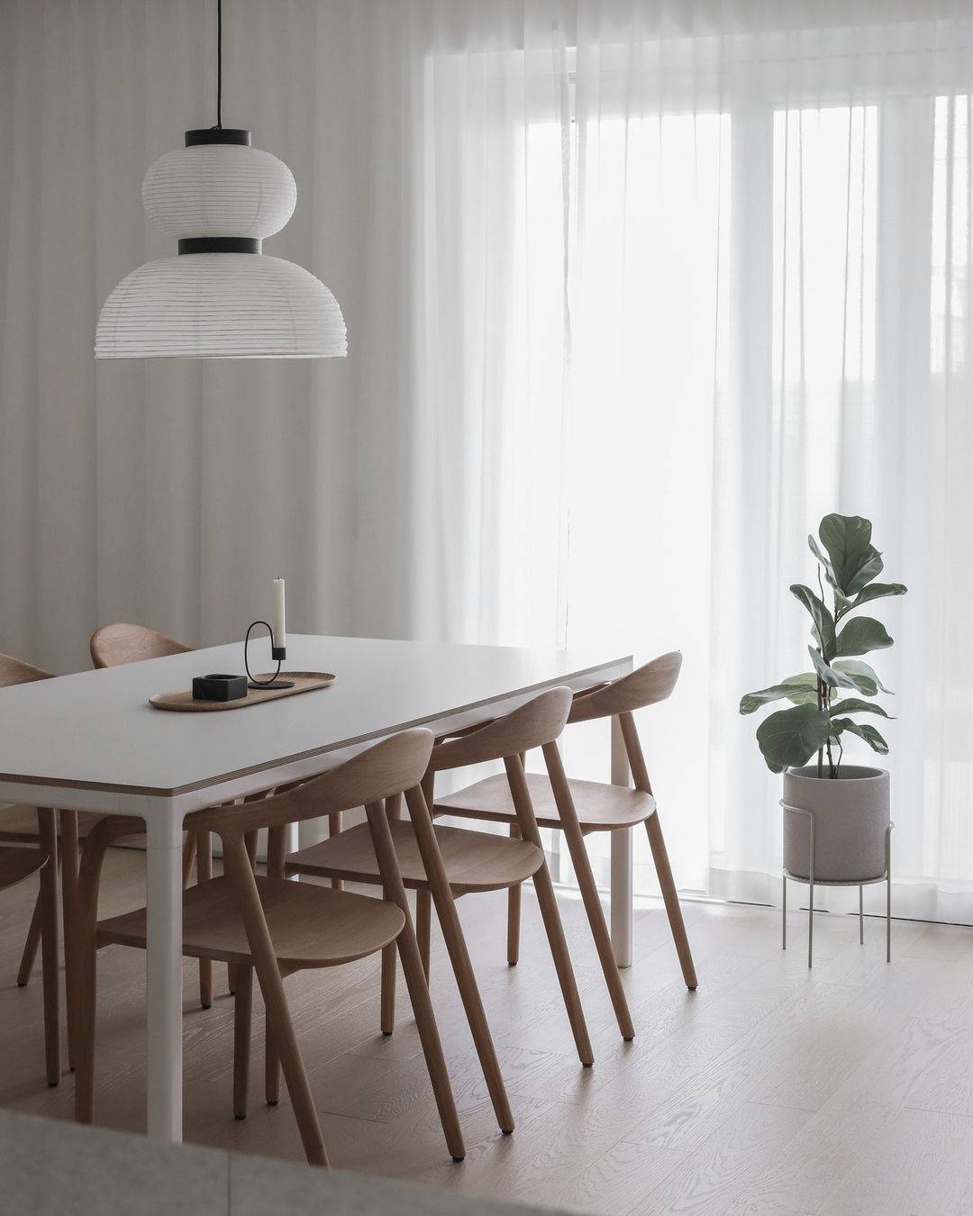 Xuan Hanging Lamp Paper Lantern Tranquil - Letslighting