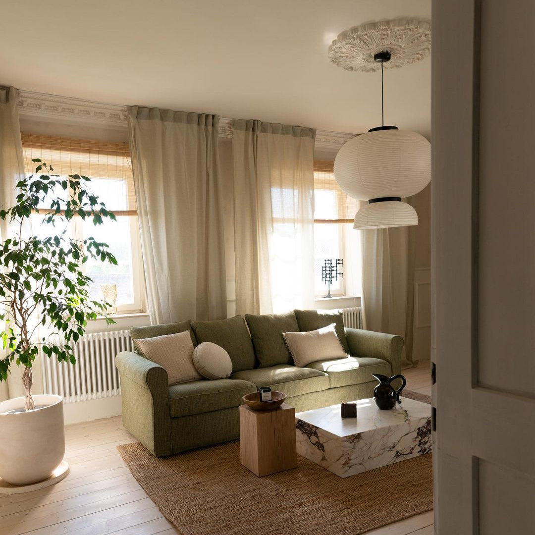 Xuan Hanging Lamp Paper Lantern Tranquil - Letslighting