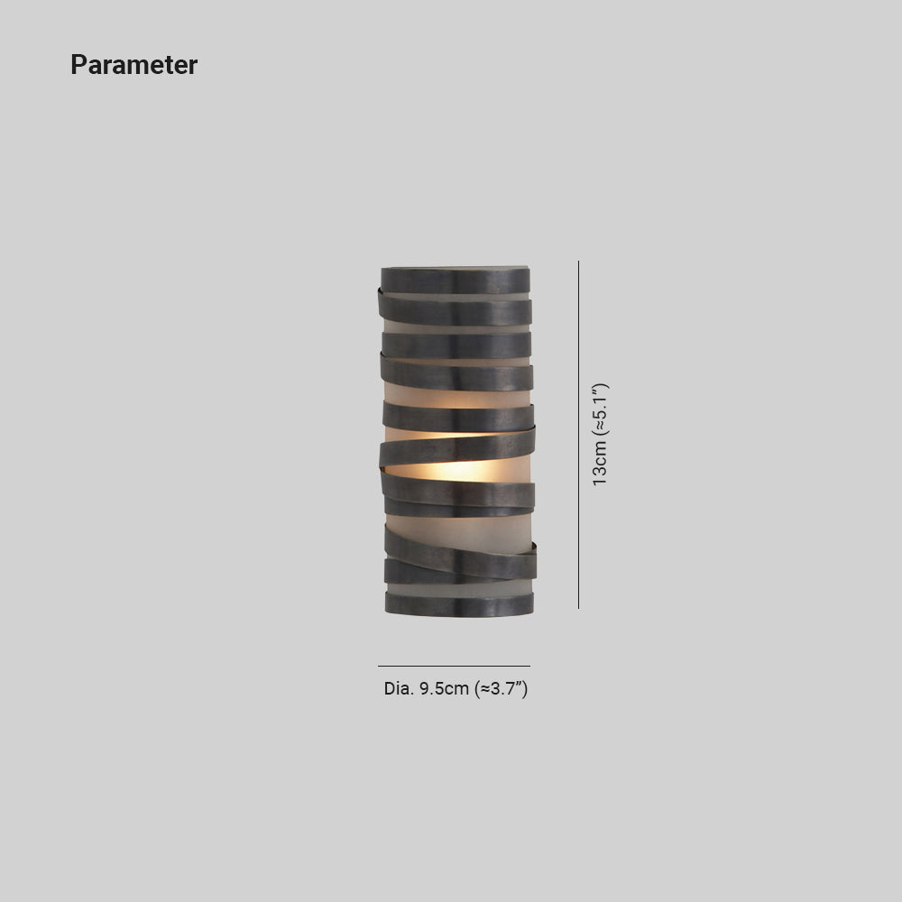 Arisha Spécial Intérieur Applique Murale Métal Verre Salon Chambre à Coucher