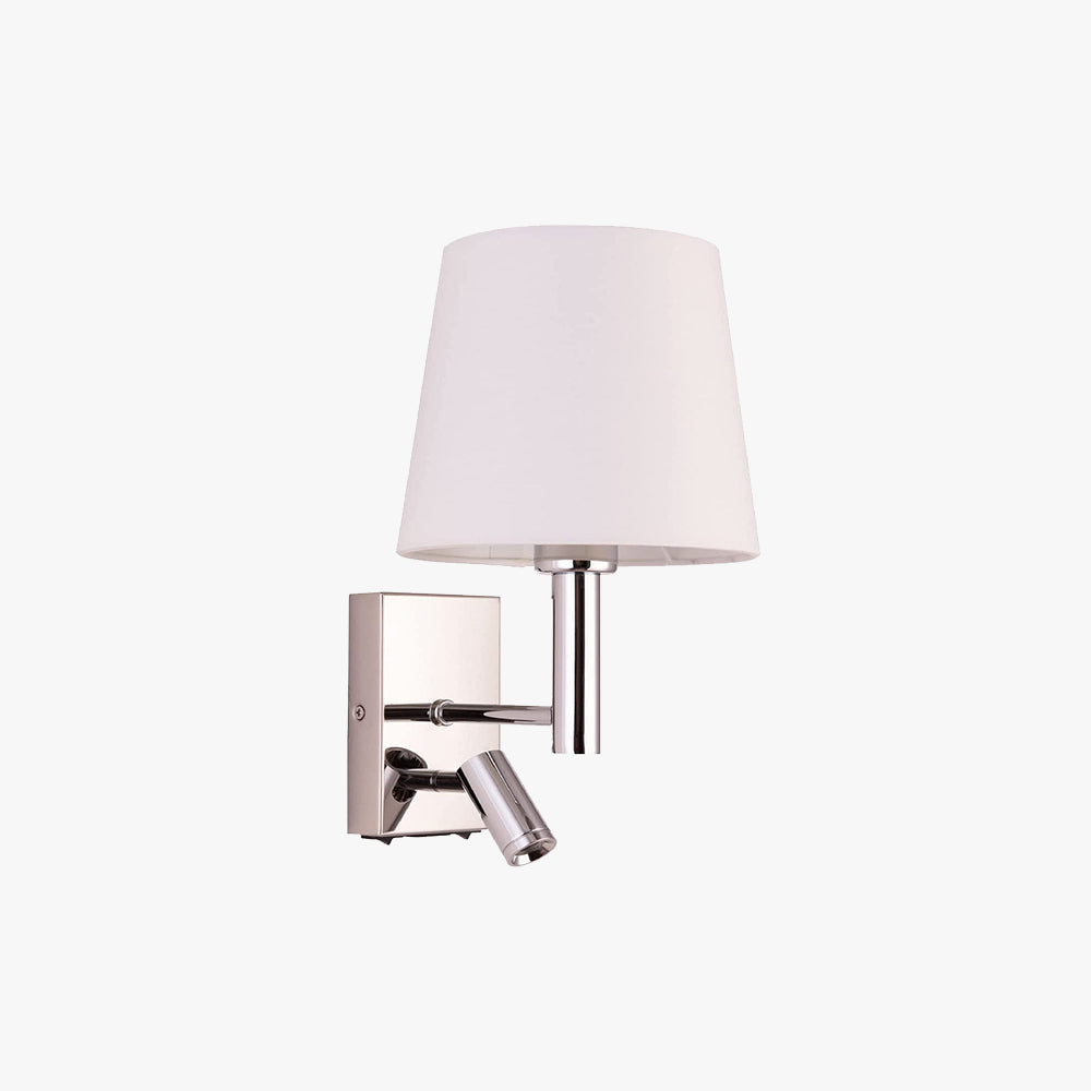 Ritta Décoratif Intérieur Applique Murale Métal Tissu Chambre à Coucher Salon