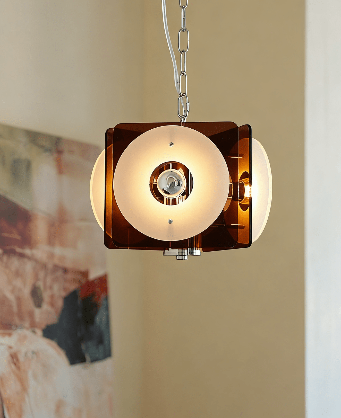Zerina Suspension Futuriste Élégante Chaleureuse