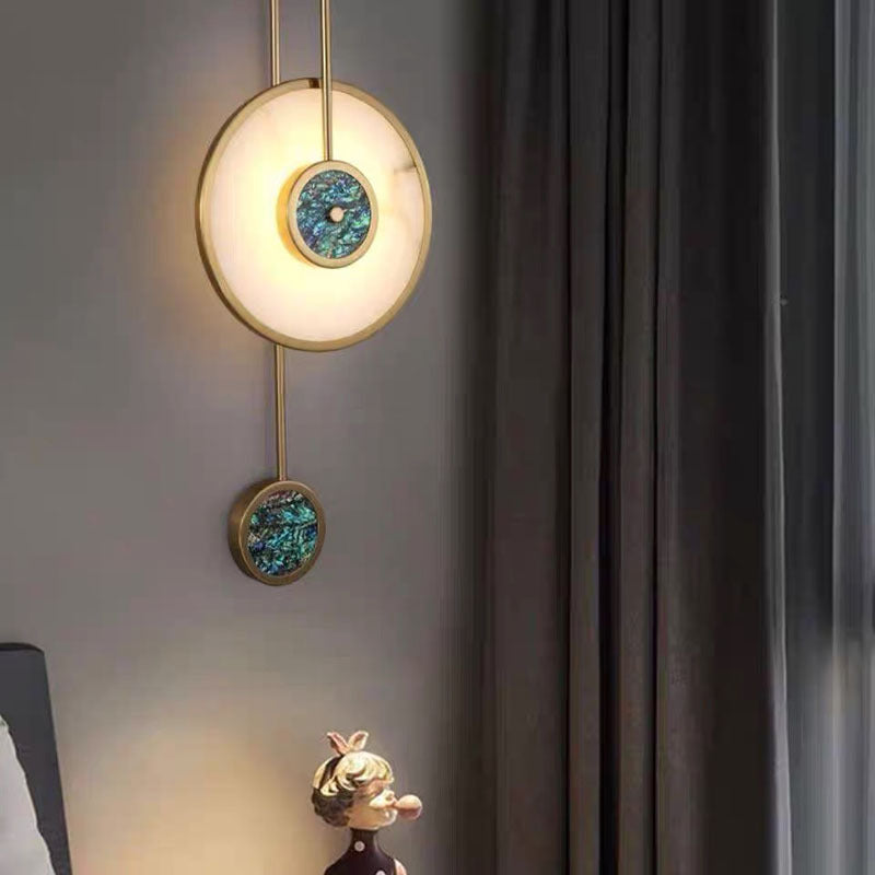 Arisha Applique murale de couleur Lumière pour allée d'escalier de luxe Lampe créative