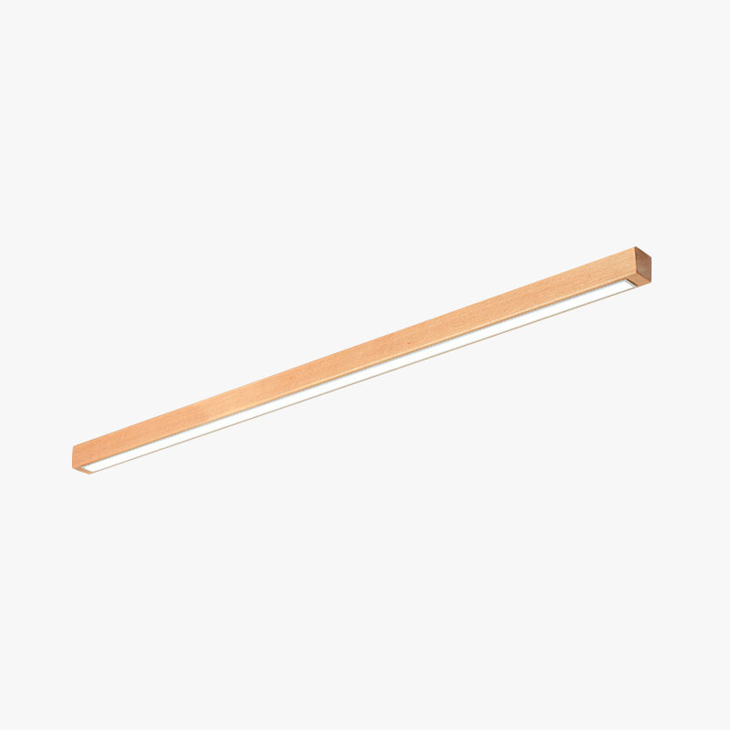 Ray Plafonnier Longue Linéaire Simple, Bois, Couloir/Chambre