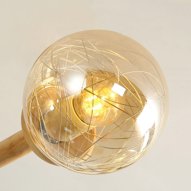 Ritta Suspension Bulle Transparente, Tête 6/8