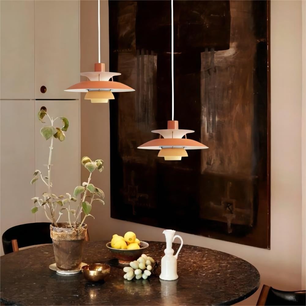 Aria Suspension Macaron avec Abat-Jour, 15 Coloris