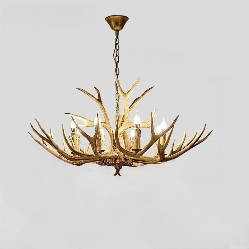 Silva Rétro LED Suspension Bois Métal Bar/Salle À Manger/Salon