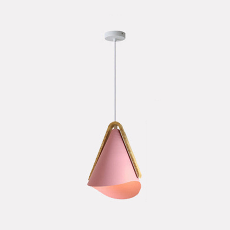 Valentina  Suspension 5 Couleurs, Bois/Métal Vert/Rose Salon