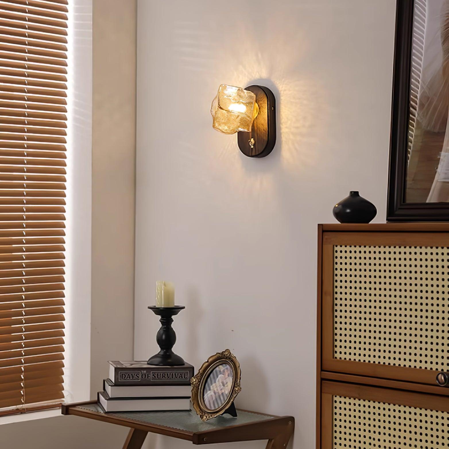 Ice Wall Lamp Cubes Faceted Cube - Letslighting