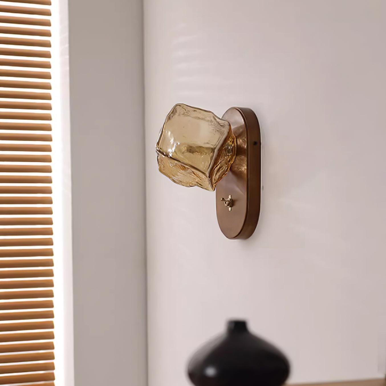 Ice Wall Lamp Cubes Faceted Cube - Letslighting