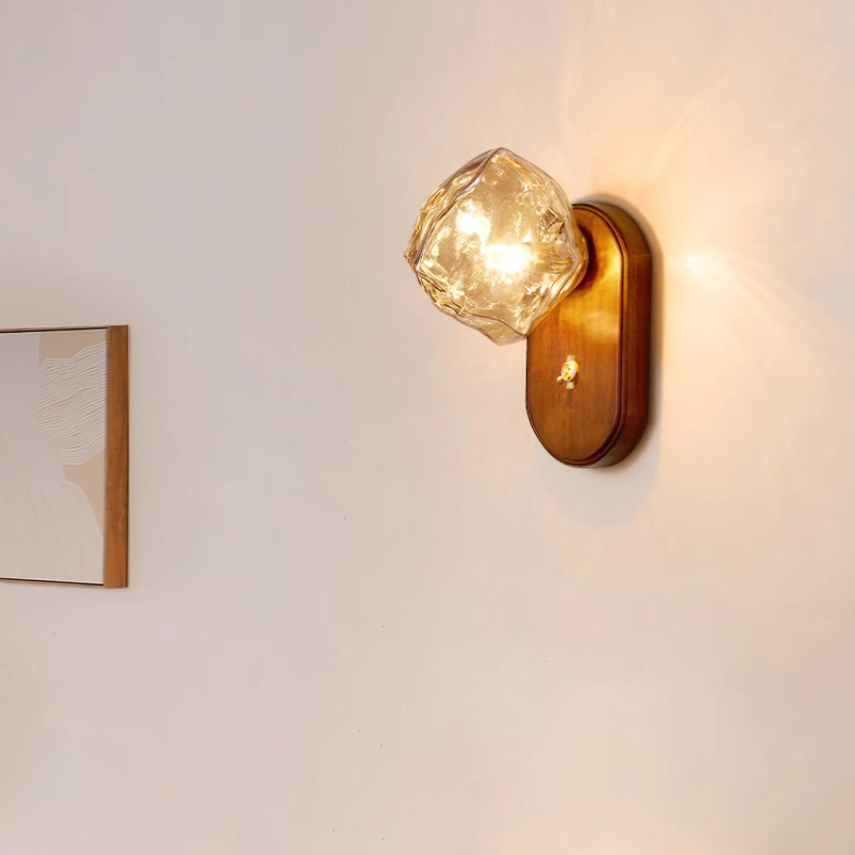 Ice Wall Lamp Cubes Faceted Cube - Letslighting