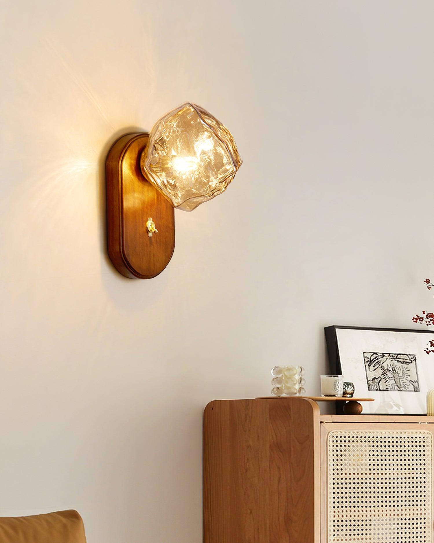 Ice Wall Lamp Cubes Faceted Cube - Letslighting