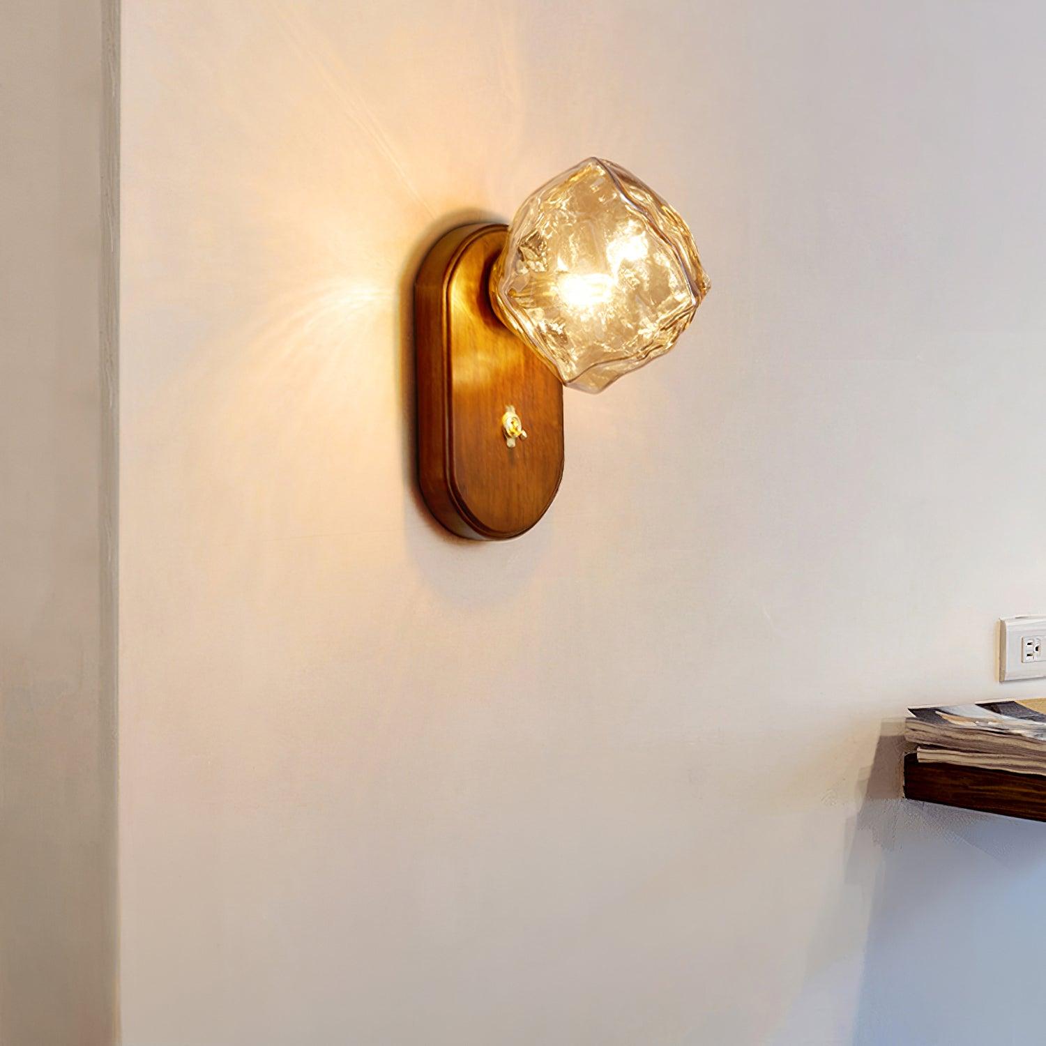Ice Wall Lamp Cubes Faceted Cube - Letslighting