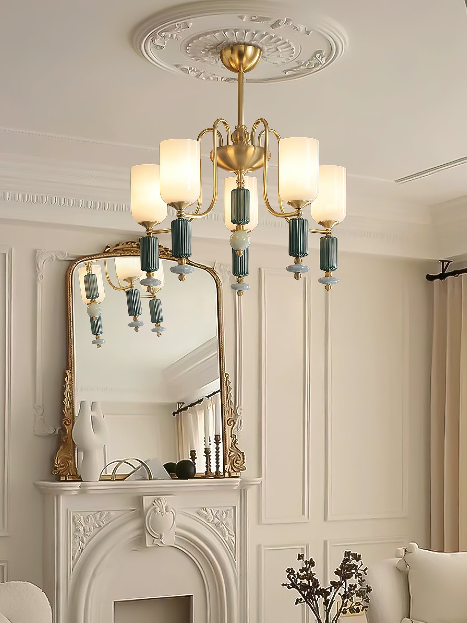 Luceren Ceramic Chandelier - Vakkerlight