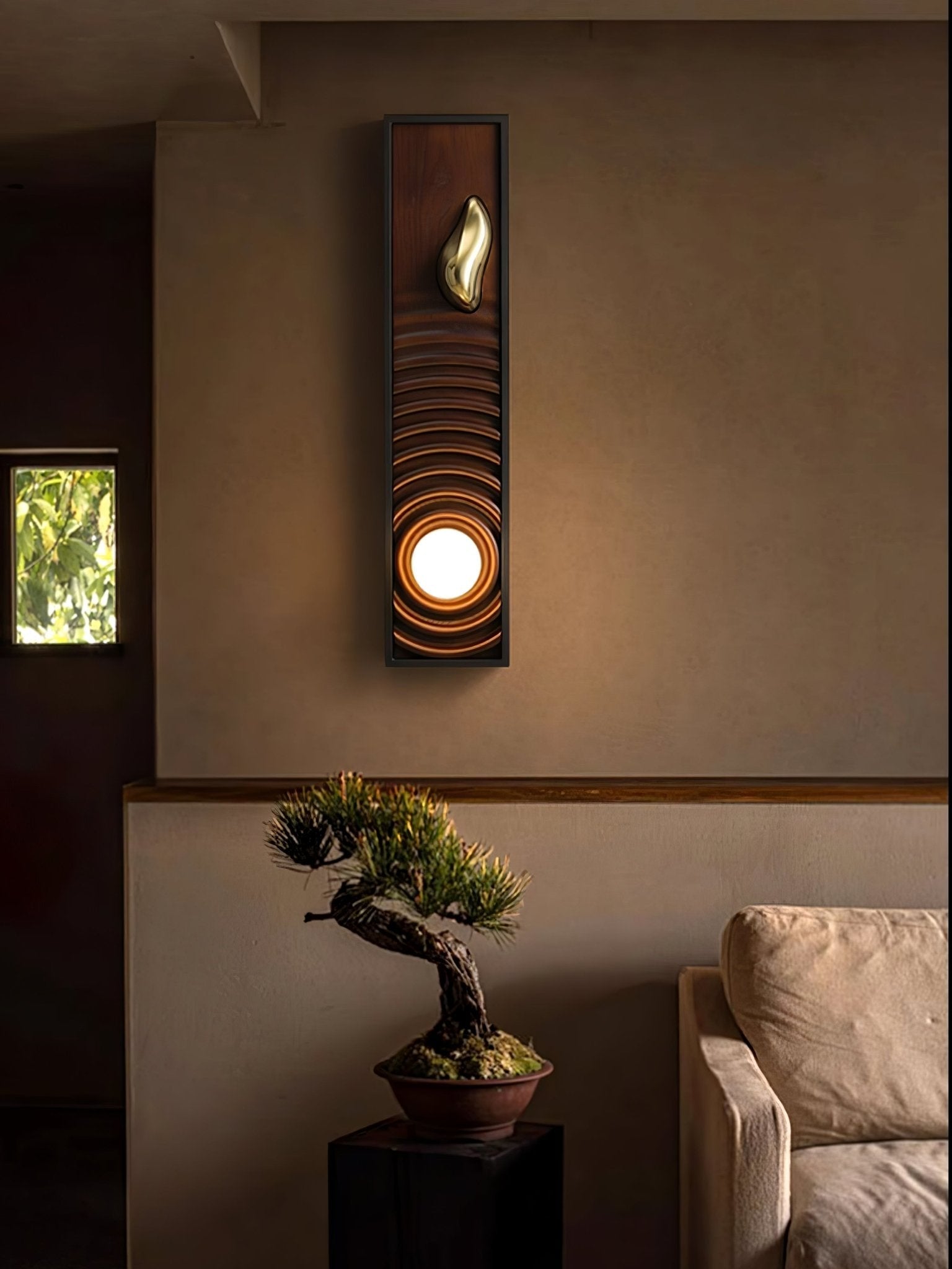 Caleb Vintage Wood Wall Lamp - Blowlighting