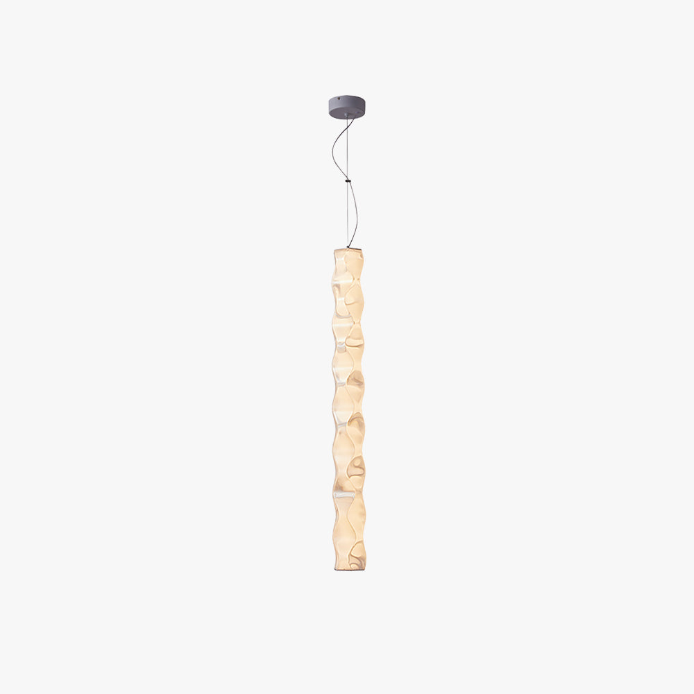 Arisha Suspension Bande Moderne, Metal/PET, Blanc, Chambre