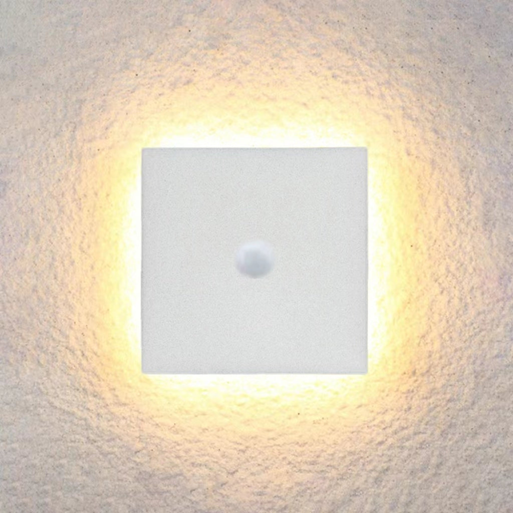 Ray Applique Murale Rond/Carré Moderne Noir/Blanc, Cour
