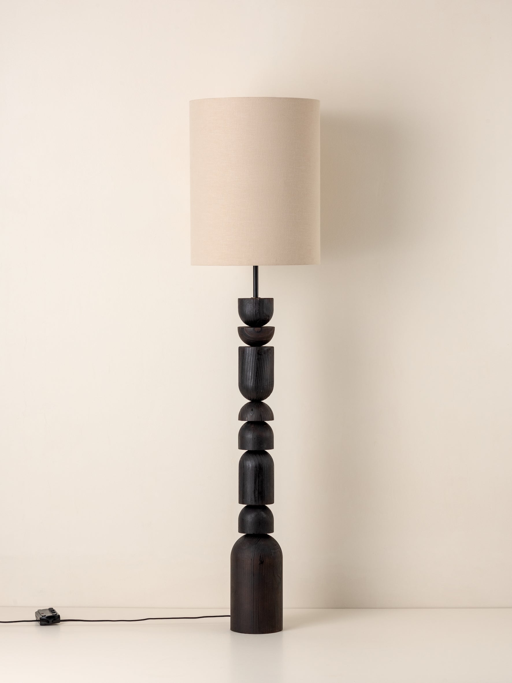 Floor Lampe Minimaliste en Bois