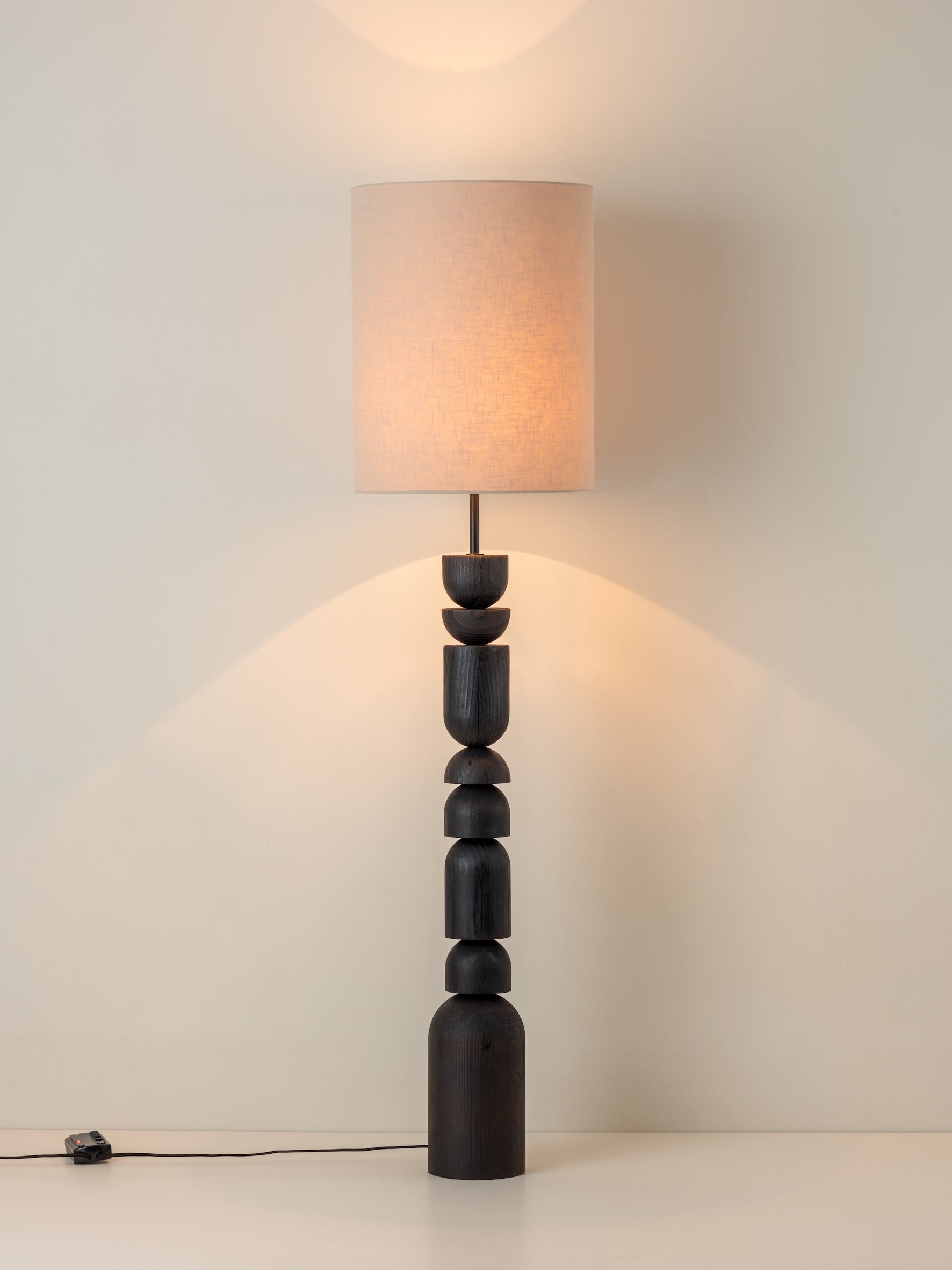 Floor Lampe Minimaliste en Bois