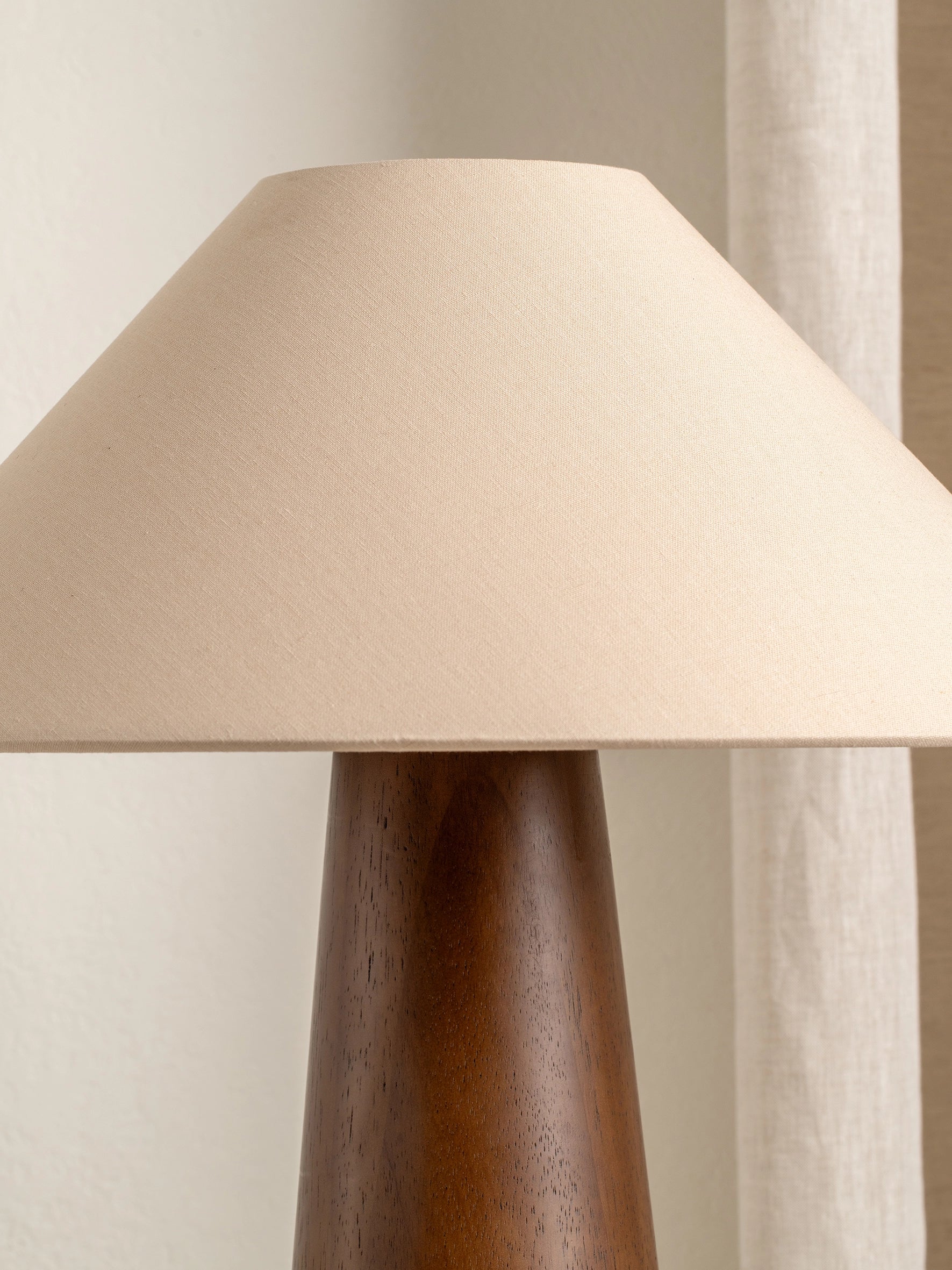 Kiley Lampe de Table Moderne en Bois