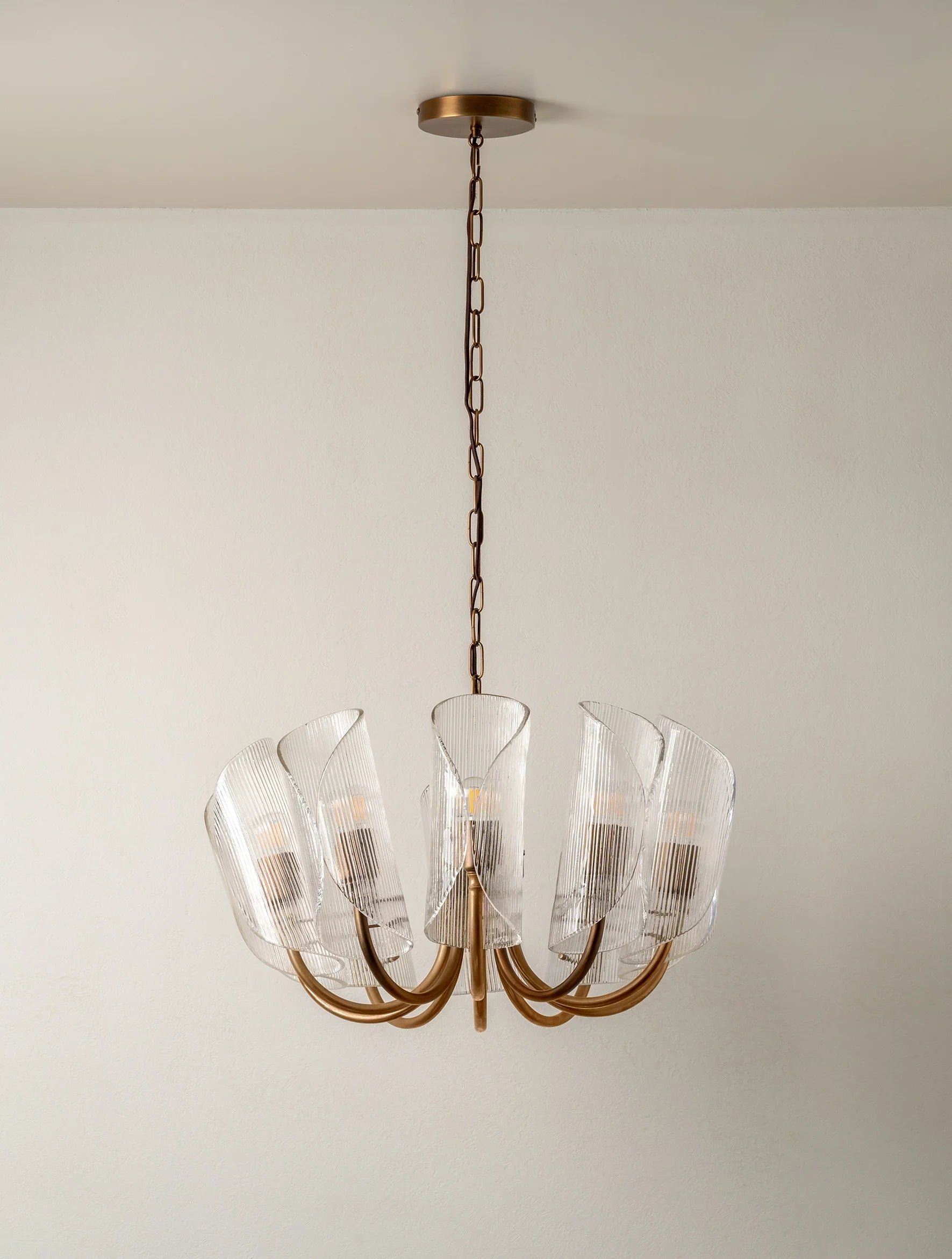 Jamie Lustre en Verre Moderne