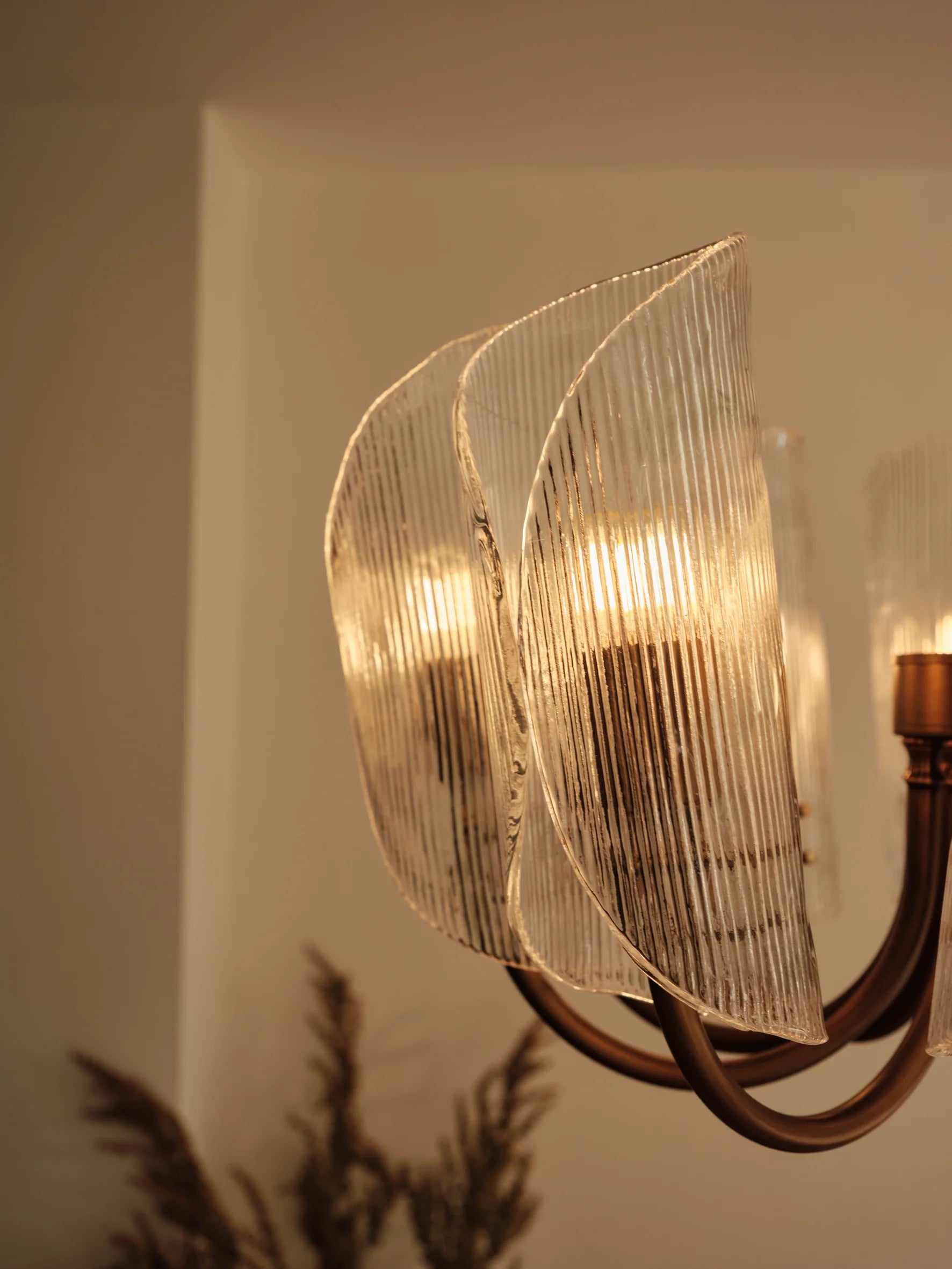 Jamie Lustre en Verre Moderne