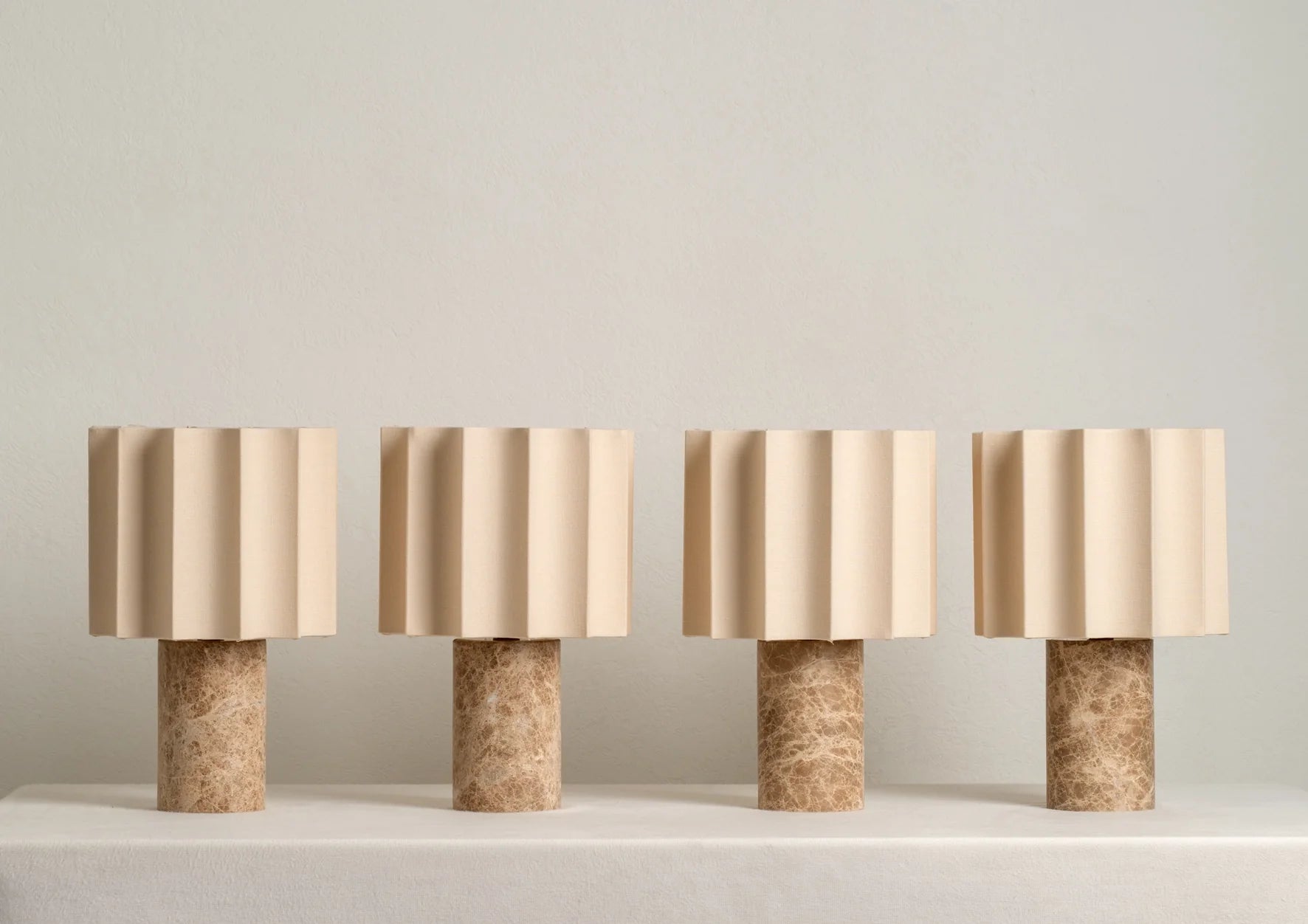 Dalli Lampe de Table Minimaliste en Marbre