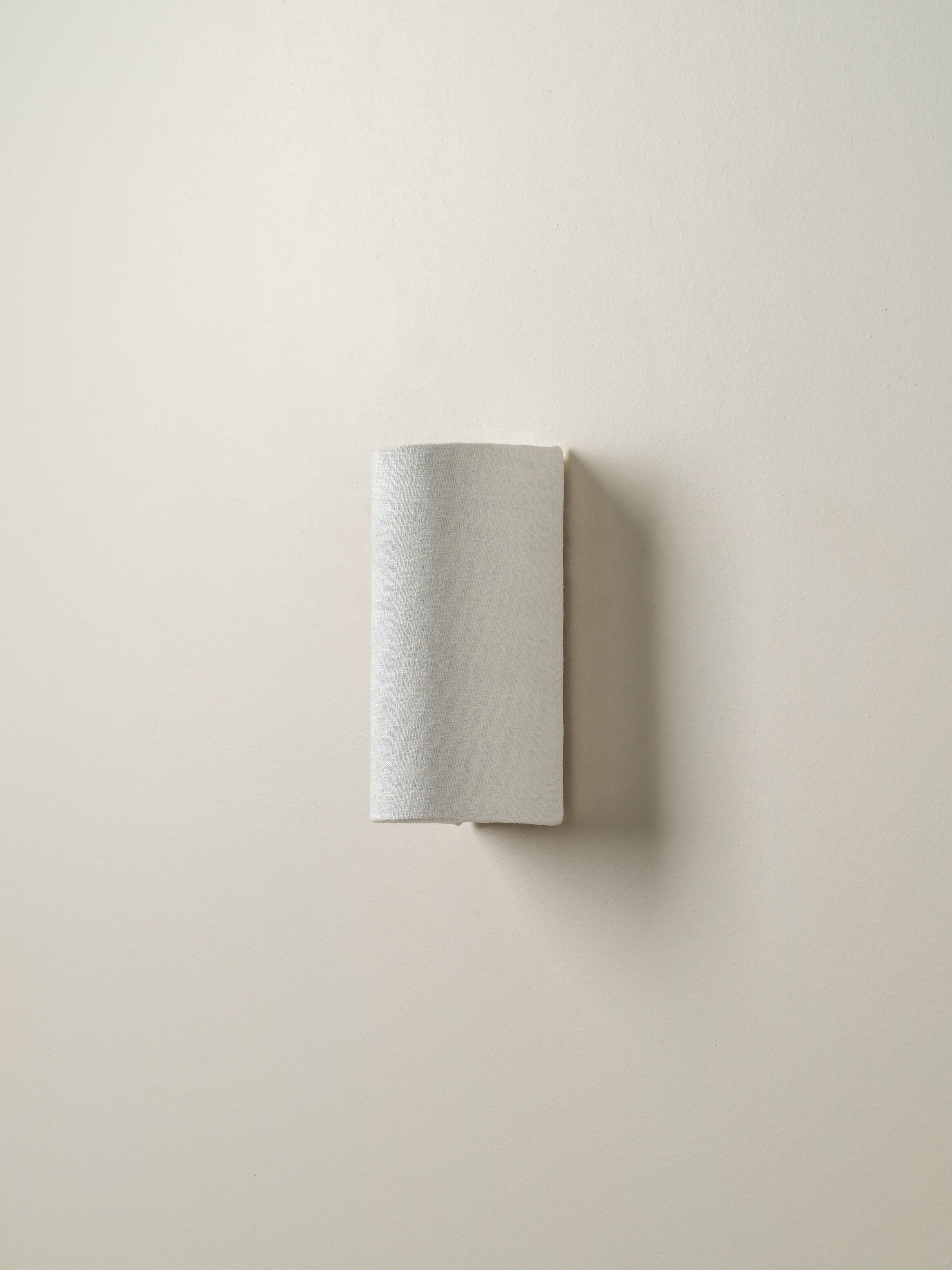 Folia applique simple en lin naturel