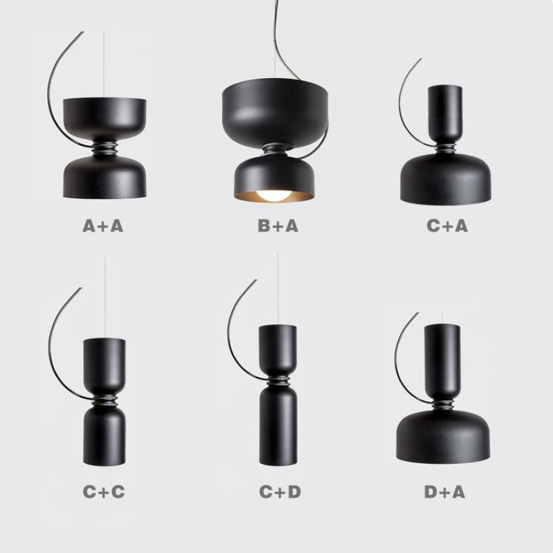 Valentina Designer Suspension Metal Salon Chambre à Coucher