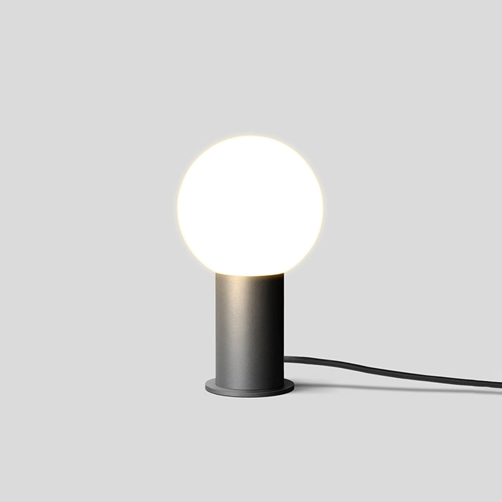 Ray Moderne LED Lampadaire Extérieur Noir Métal Allée Cour