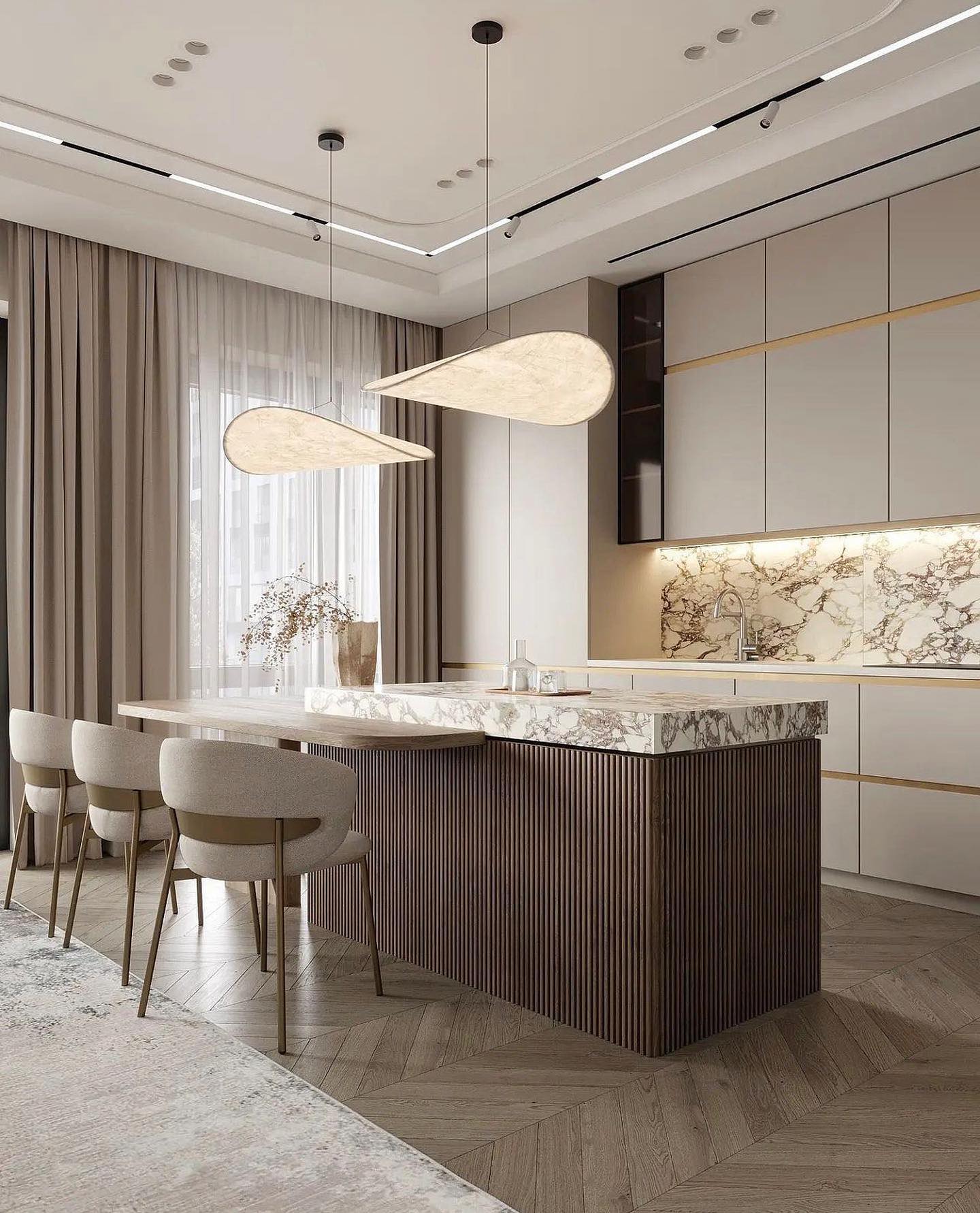 Tense Pendant Swag Light - Blowlighting