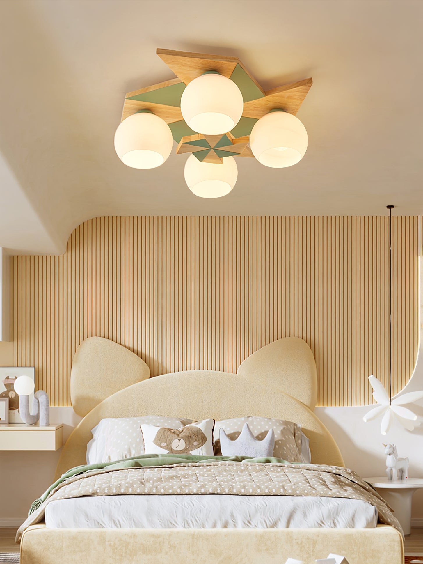 Ewooda Wooden Ceiling Lamp - Letslighting