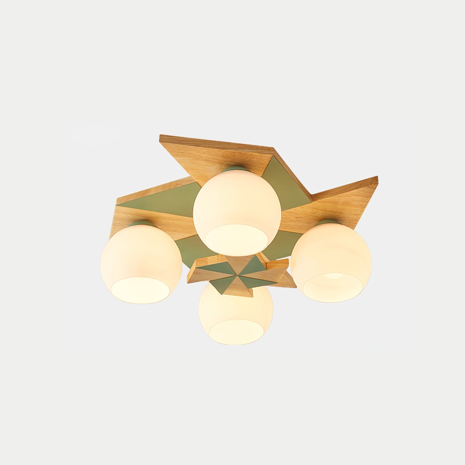 Ewooda Wooden Ceiling Lamp - Letslighting